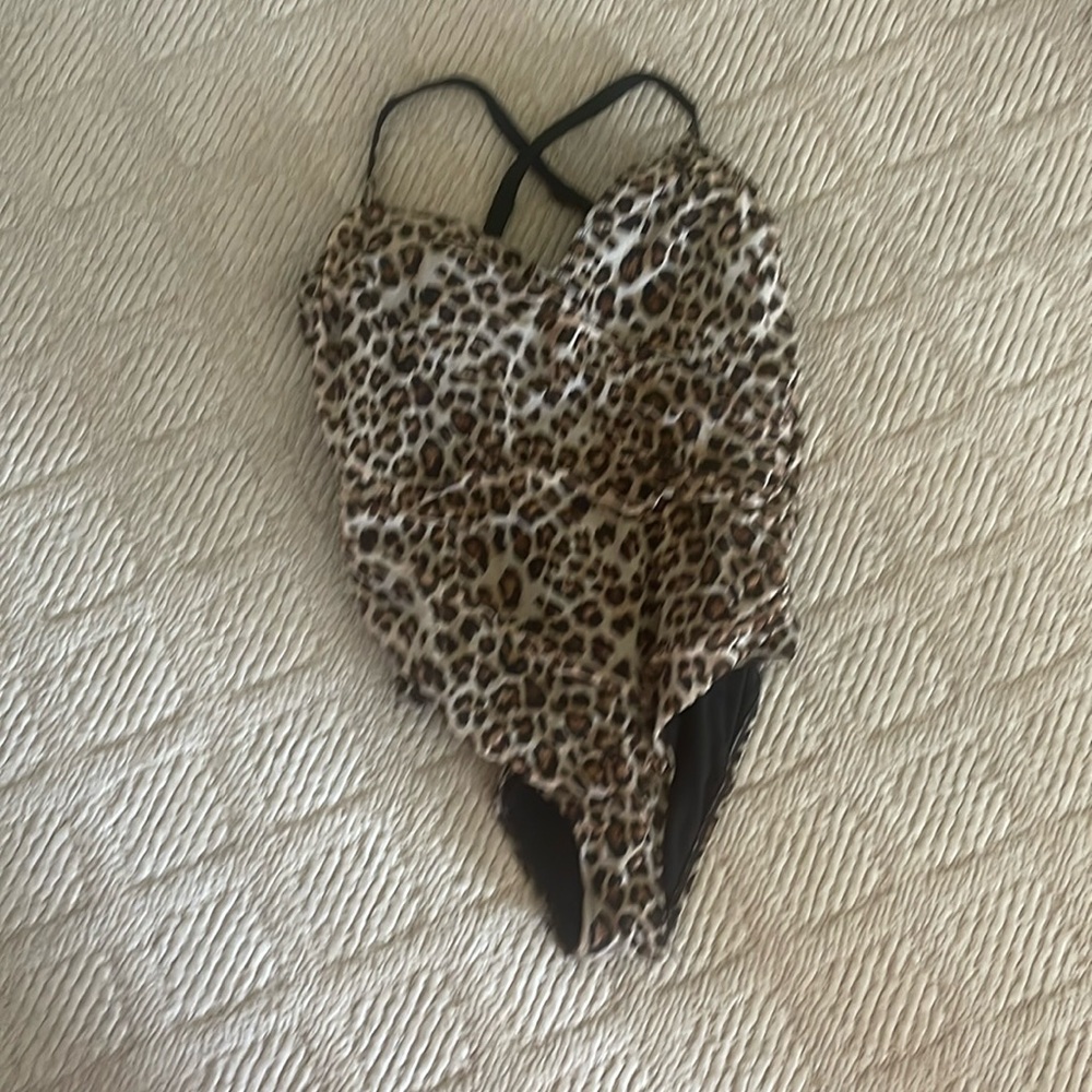 Leopard swimming suit, excellent condition